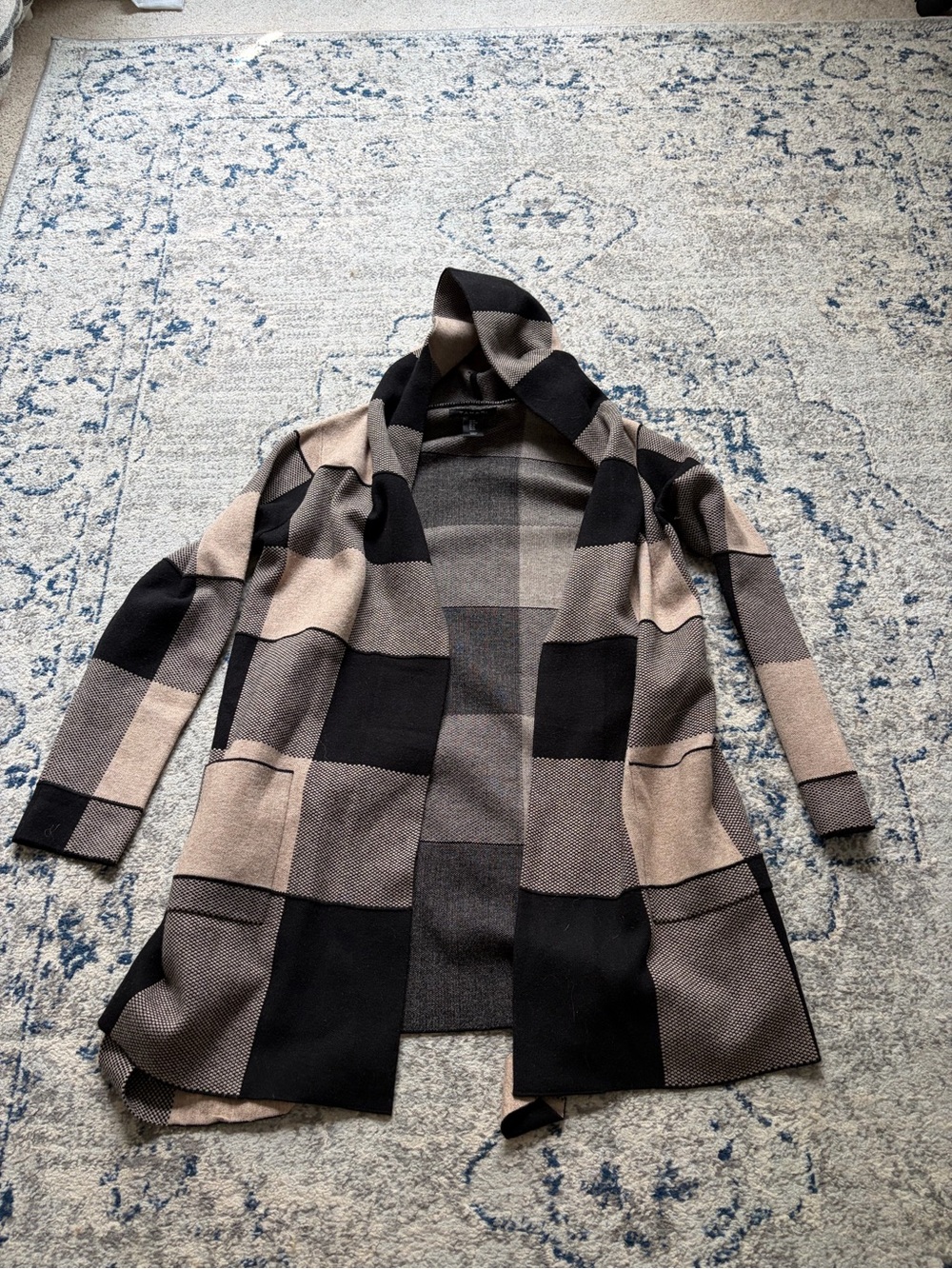 Tahari Hooded Cardigan